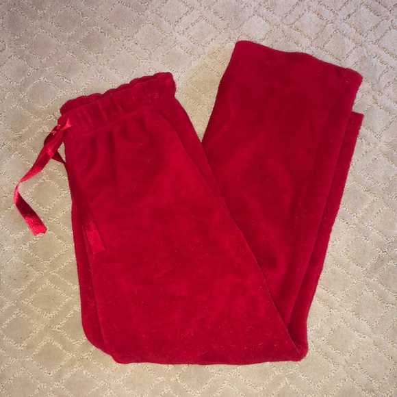 No Boundaries Other - BOGO No Boundaries Red Fuzzy PJ Pants